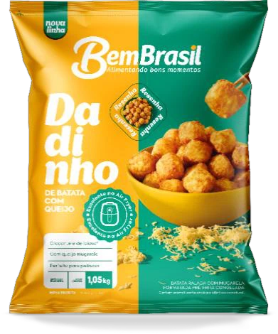 Dadinho de batata com queijo — Bem Brasil