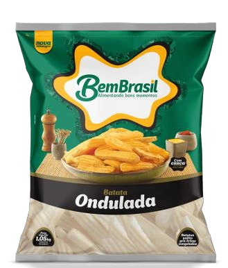 Ondulada com casca 9×18 — Bem Brasil