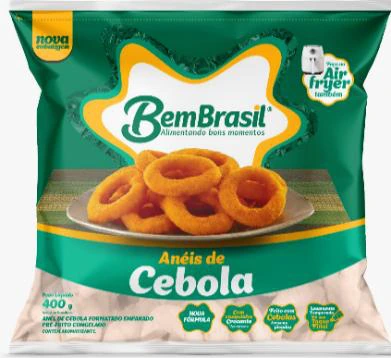 Anéis de cebola — Bem Brasil