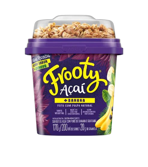 Açaí Banana com granola — Frooty