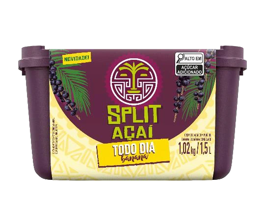 Açaí Todo Dia Banana — Split Açaí