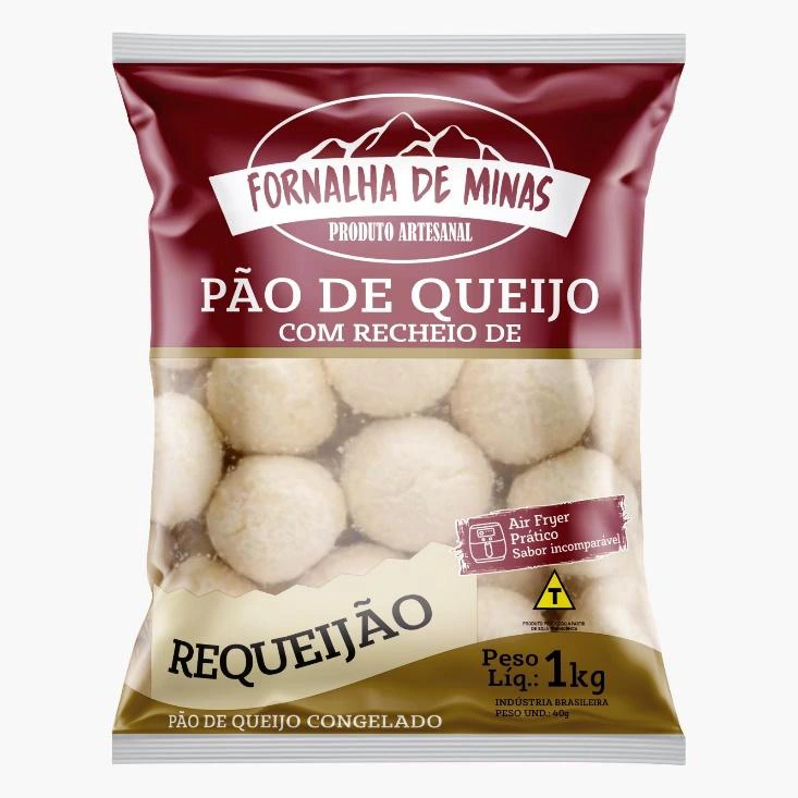Pão de queijo recheado — Fornalha de Minas