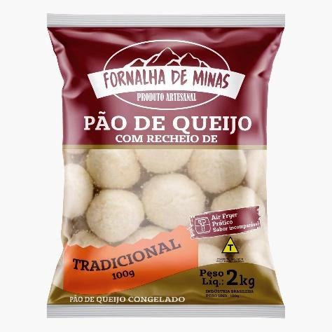 Pão de queijo tradicional 100 g — Fornalha de Minas
