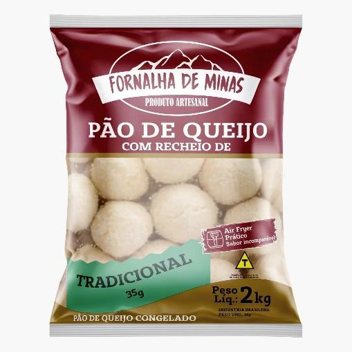 Pão de queijo tradicional — Fornalha de Minas