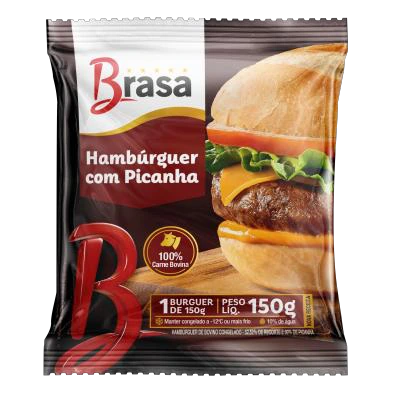 Hambúrguer Picanha Gourmet — Brasa