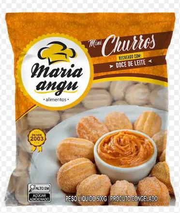 Churros com doce de leite — Maria Angu