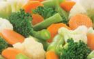 Salada Verão: brócolis, cenoura, couve-flor e vagem — Riofrut Food Service