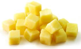 Batata em cubos — Riofrut Food Service