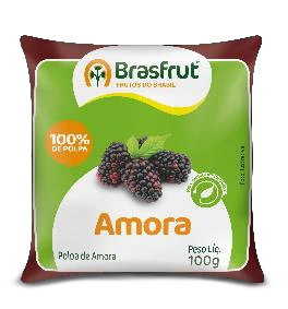 Polpa de amora — Brasfrut
