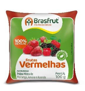 Polpa de frutas vermelhas — Brasfrut